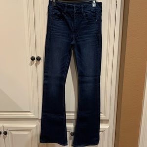 Hi-Rise Flare Jeans